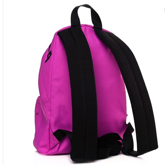 BALENCIAGA Nylon Wheel Logo Backpack - Picture 3 of 6